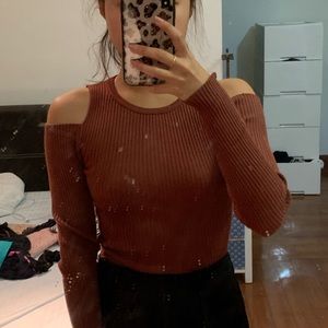 SALE ENDS 1/10: Brown body suit